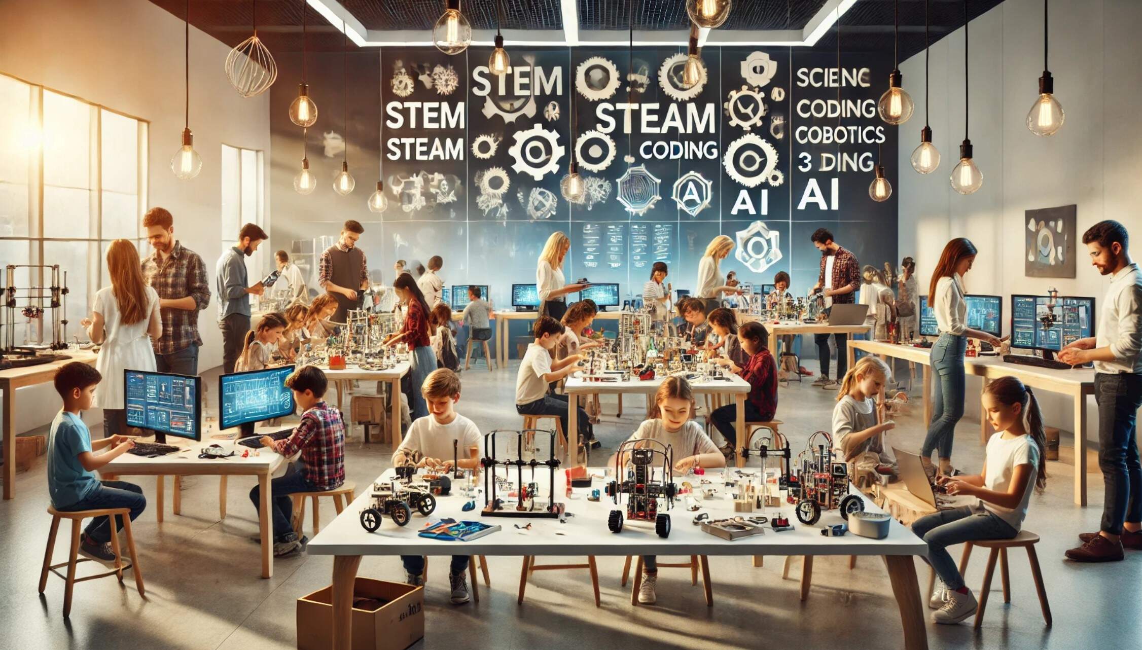 STEM, STEAM (Science, Technology, Engineering, Art, and Math) education for kids in Ahmedabad